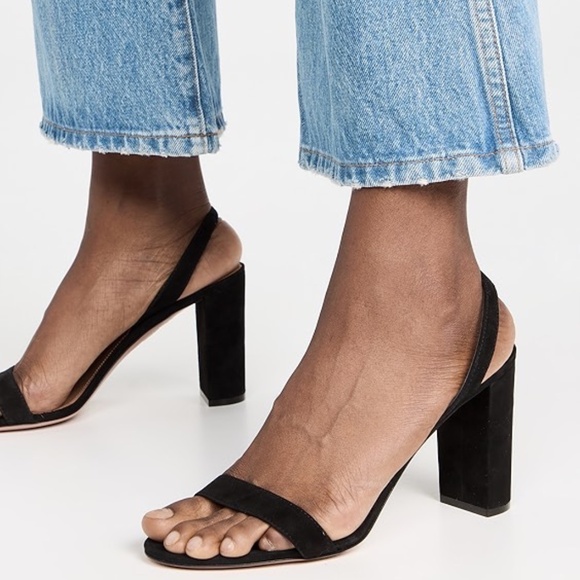 Aquazzura So Nude Block Heel Sandal Slingback size 35 - Picture 7 of 14